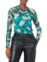 Жіноча легка блузка DKNY 1159803797 (Зелений, XL)