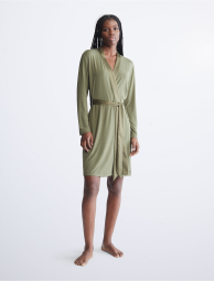 Жіночий легкий халат Calvin Klein з поясом оригінал