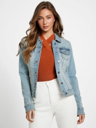 Женская джинсовая куртка Guess 1159793349 (Голубой, S)