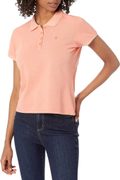 Женская футболка-поло GUESS 1159791088 (Оранжевый, L)