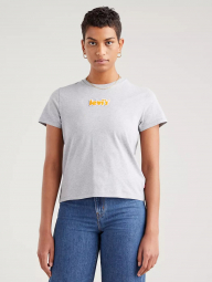 Женская футболка Levi´s с логотипом 1159763448 (Серый, XS)