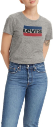 Женская футболка Levi´s 1159768529 (Серый, S)