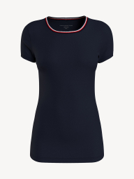 Женская футболка Tommy Hilfiger 1159777328 (Синий, L)