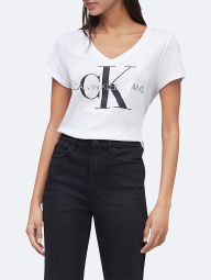 Женская футболка Calvin Klein 1159783718 (Белый, L)