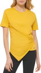 Женская футболка DKNY 1159803610 (Желтый, XS)