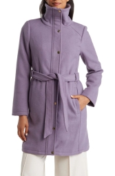 Жіноче пальто вовняне Michael Kors 1159798142 (Бузковий, XS)