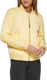 Женская стеганая куртка-бомбер Levi's 1159769005 (Желтый, XXL)
