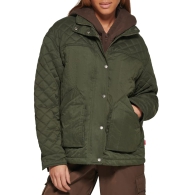 Женская стеганая куртка Levi's 1159803582 (Зеленый, XS)