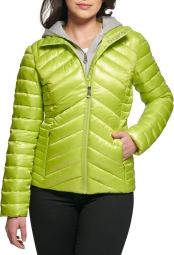 Женская стеганая куртка Guess 1159803737 (Зеленый, XL)