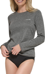 Женский лонгслив Calvin Klein защита от ультрафиолета UPF 40+ 1159787004 (Серый, XL)