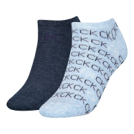 Жіночі короткі шкарпетки Calvin Klein набір з логотипом