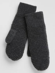 Варежки женские GAP рукавички 1159761499 (Серый, One size)