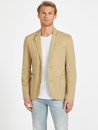 Классический мужской пиджак GUESS на пуговицах 1159787920 (Бежевый, XL)