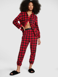 Домашний комплект из флиса Victoria’s Secret PINK пижама 1159803723 (Красный, XL)