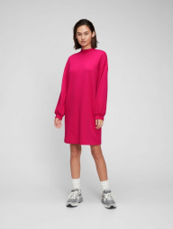 Платье-толстовка с воротником-стойкой GAP 1159760637 (Розовый, M)