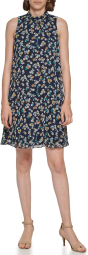 Женское платье Tommy Hilfiger с принтом 1159771845 (Синий, 4)