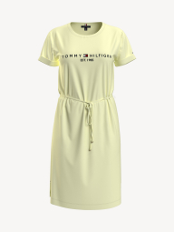 Женское платье-футболка Tommy Hilfiger с поясом 1159772854 (Желтый, XS)