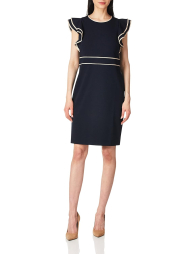 Женское платье Tommy Hilfiger с короткими рукавами 1159791050 (Синий, 16)