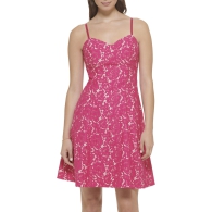 Жіноча мереживна сукня GUESS 1159803847 (Рожевий, 14(L))