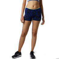 Женские спортивные шорты New Balance с логотипом 1159784365 (Синий, L)