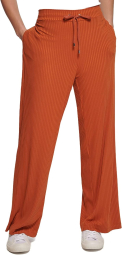 Женские легкие штаны Calvin Klein на завязках 1159787248 (Оранжевый, XL)