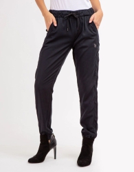 Жіночі штани U.S. Polo Assn джогери 1159804009 (Чорний, M)