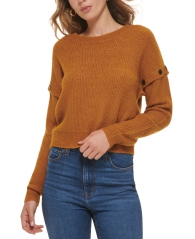 Женский вязаный свитер DKNY 1159803885 (Коричневый, XL)