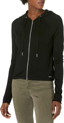 Толстовка жіноча Calvin Klein з капюшоном 1159796408 (Чорний, L)
