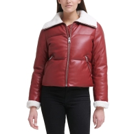 Женская куртка Levi's с шерпой 1159804103 (Красный, L)