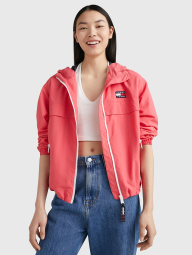 Куртка-ветровка Tommy Hilfiger на молнии 1159775723 (Розовый, XL)