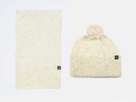 Набір Calvin Klein шапка та шарф 1159799619 (Білий, One size)