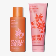 Набір для тіла Vanilla Crush від Victoria's Secret Pink міст та лосьйон 1159802607 (Помаранчевий, 250/236 ml) 1159802607 (Помара
